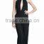 OME Sexy Blackless Sleeveless Women Jumpsuit/China Factory