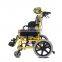 Pediatric cerebral palsy children aluminum manual wheelchair with reclining backrest