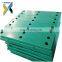Dock corner fender polyethylene boat dock bumper marine jetty fender face pad uhmwpe material front panel for marine