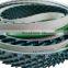 4720x50 PU K10 Guide Inverted Triangle Pattern PVC Conveyor Belt