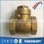 Made in China full brass adjustable check valve with rubber flap