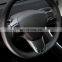 3pcs Sparkle Carbon fiber Model Y Steering wheel patch decoration For Tesla Model 3 Model3 Interior Modified accessories