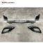 B700 front lip and diffuser for S-class W222 S63/S65 2017-2019year to B700 aero kits