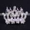 Fashion Crystal Rhinestone Silver Gold Girls Mini Rhinestone Tiara Crown