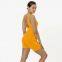 Custom Design Garment Dye Classic Tank Biketard Bodysuit