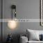 Nordic light luxury modern minimalist bedside led wall lamps for decoration