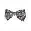 Popular pet products polyester dog cat collar bow tie bowknot for puppy collar