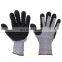 HANDLANDY Wholesale Vibration-Resistant Plam Nitrile Smooth Coated Safety Work Gloves for Industry Protective