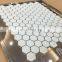 High Quality Hexagon Ceramic Wall Mosaics Tile Kitchen Bathroom Pool White Color Tile Mosaic