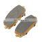 Korea auto parts front ceramic brake pad 58101-07A10 for Kia Picanto auto brake systems