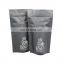 Printed Matt Doypack Vacuum Black Coffee Bean Packaging Bag Coffee Pouches Coffee Packing Pouch with One Way Valve