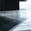 Terrace Balcony Glass Railing for Outdoor Aluminum U Channel Designs Frameless Glass Balustrades