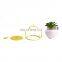K&B wholesale manufacturer colorful kids modern cheap outside indoor round metal hanging flower plant pot stand