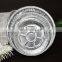 3 Pack Maker Heat-Resistant Big Size Flat 7 Inch Iron Aluminum Foil Disposable Pizza Pan