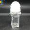 50ml Rectangular Clear Roll on Glass Bottle
