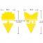 Low Factory Wholesale Price Direct Yellow Butterfly Shape Sticky Glue Insect Fly Killer Traps for Indoor Plant Pest