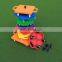 Skate Board Scooter Children Scooter Seat Children's Sit and Scoot Board with Non-Marring Metal Casters for Home
