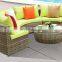 high quality China wholesale vintage synthetic natural wholesale patio outdoor round sofa set furniture rattan price