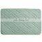 Hot sale printing high quality memory foam bath mat