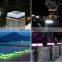 Die Cast Aluminum Solar Powered Available Outdoor Waterproof LED Column Head Night Lamp Garden Light