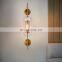 LED E27 Bulb Glass Wall Light Luxury Modern Style Sconce For Indoor Hotel Bedroom Engineering