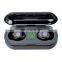 Wireless BT Earphone F9 LED Display Touch Switch Earbuds TWS with Power Bank Charging Box Noise Cancelling F9 TWS Headphones