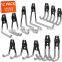 Wall Mount Bicycle Garage Hanger Hooks,Gray 10-Pack Garage Storage Steel Utility Hooks & Hangers Heavy Duty,