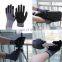 15G Black Nitrile Safety Gloves Nylon Nitrile Micro Nubs Increased Grip NBR Glove