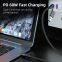 60W magnet charging cable 3A fast charging data transfer magnetic phone charger USB-A/C to 3 in 1 Magnetic Cable support laptop
