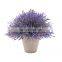 Amazon Hot Sold Artificial Plant Flower Pot Decorative Pots Wholesale Outdoor Artificial Potted Bonsai Plastic Plants