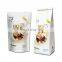 Customized coffee packaging pouch with valve tin tie aluminum foil stand up bag