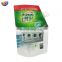 Customized Plastic Doypack Pouch Clear Transparent Detergent Washing Liquid Spout Bag