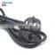Factory  supply  European standard ac C5 power cable 3 pin eu power cord extension for laptop