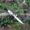 Hunting Camping Pocket Folding Knife Outdoor EDC Tools White Resin Handle 440C Blade Dorpshipping Russian Finka NKVD knife