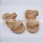 Hot Sale Summer Kids Sandals straw slippers water hyacinth Girls' Shoes Vietnam Manufacturer
