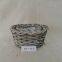 With Plastic Liners Willow Storage Basket Grey Willow Basket