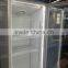 Large soda drinks bar cooler, glass door can beverage refrigerator