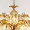 Golden Luxury Crystal Chandelier For Indoor Modern K9 Led Crystal Chandelier
