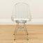Famous design DKR Wire chair with soft seat pad dining chair
