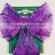 Christmas gift bows with glitter powder hand paint Gift bows Manufacturer