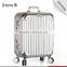 360 degreer rolling wheel luggage case, aluminum trolley luggage Upright Suitcase Set