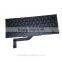 Professional Swiss Design Products Laptop Replacement Keyboard For Apple Macbook Air 15" A1398 2012