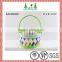 Easter wicker basket