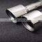 SPORT CATBACK EXHAUST SYSTEM FOR FORD FOCUSS 4TH GENERATION INTO ST STYLE MIDDLE OUTLETS