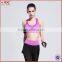 Custom made breathable sports bra/ women contrast gym bra/ fitness bra