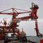 bucket ship unloader for ore petroleum coke