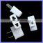 Hot selling White EU to USA Plug Adapter Converter