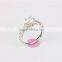 2016 new model wedding 925 cz ring gold plated jewelry