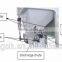 Small Packing Paddy Bag Filling Machines With ISO9001 And Heat Sealer