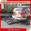 new design funney car accessories install car roof rack hitch mounted motorcycle carrier